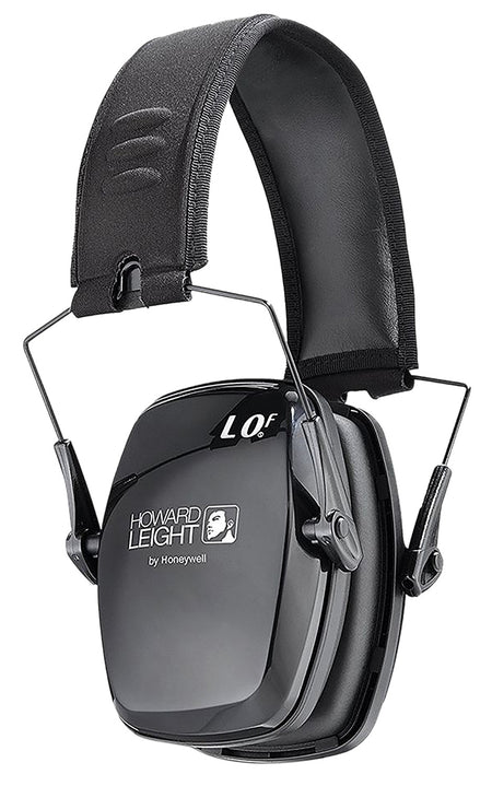 Leightning Ultra-Slim Passive Muff 23 dB Black Over the Head by Howard Leight R01523