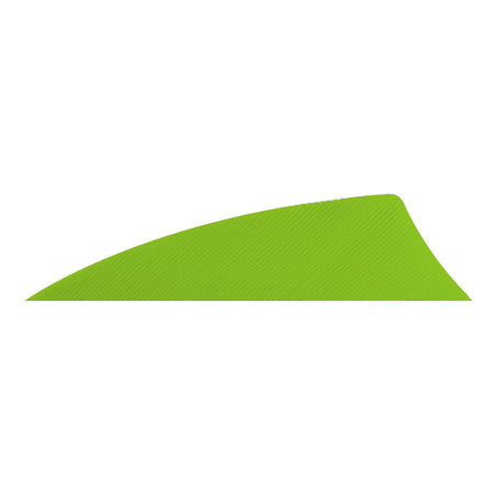 Gateway Rayzr 2 in. Chartreuse Right-Wing Fletching Feathers 50 pk.