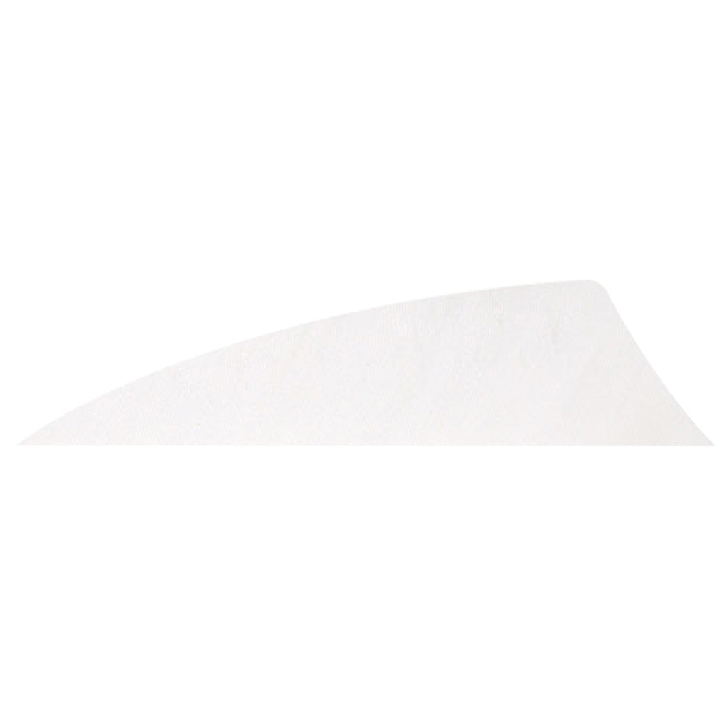 Gateway Rayzr 2 in. White Left-Wing Fletching Feathers 50 pk.