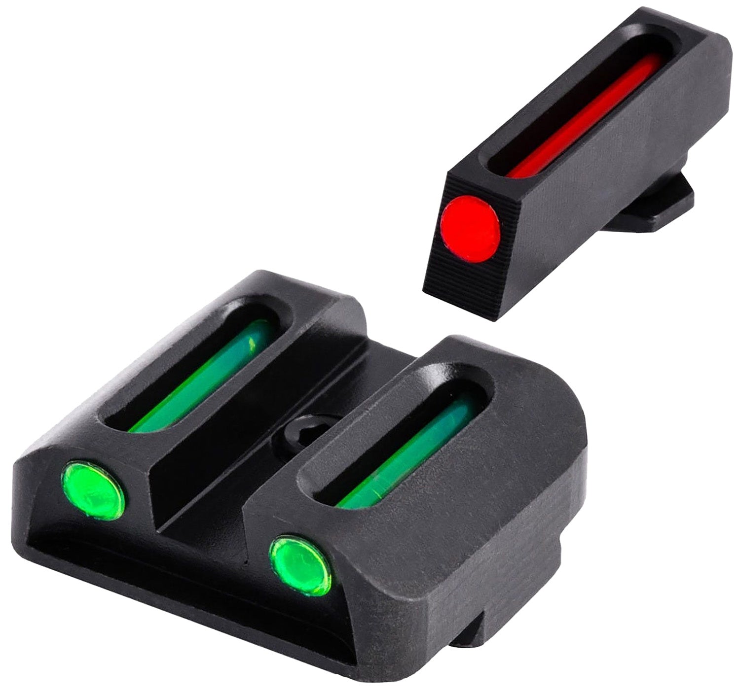 TruGlo TG131G2 CNC Machined Steel Fiber-Optic Sights for Glock 20 21 30 31 32 37 40 41