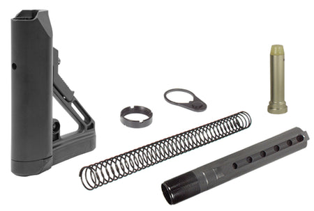 UTG Pro AR-15 M16 OPS Ready S1 Mil-Spec 6-Position Stock Kit Black Polymer