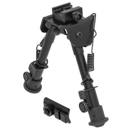 Leapers UTG TLBP78 Black Tactical Bipod 6.1-7.9" Aluminum