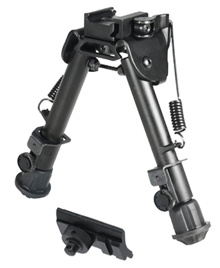 UTG TL-BP78Q Tactical Metal Bipod with Quick Detach Black 5.9-7.3"