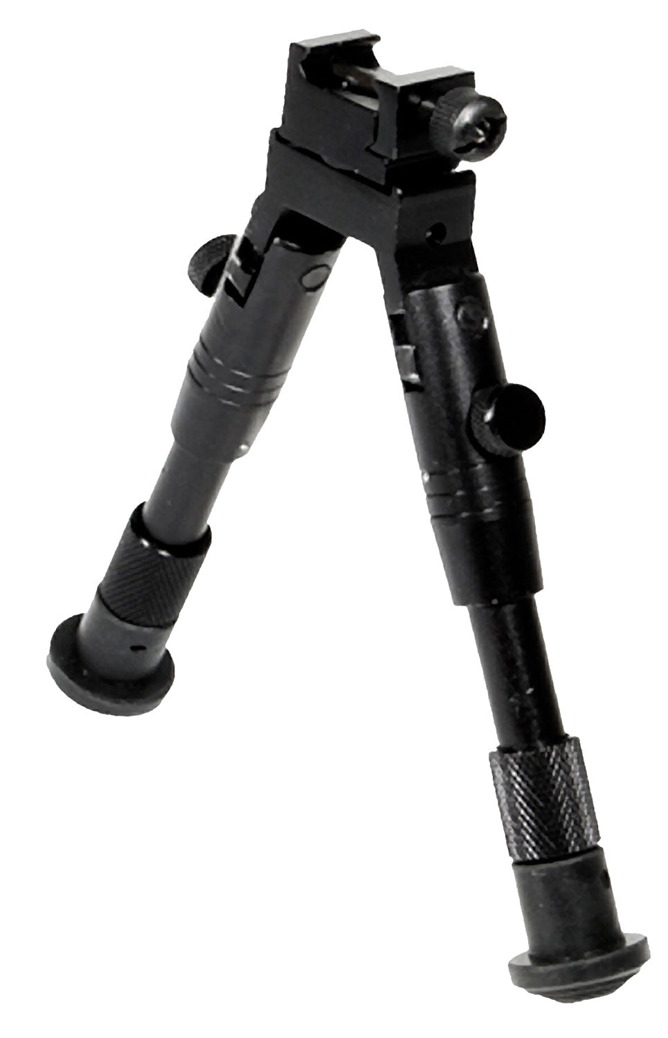 UTG TL-BP28S Aluminum SWAT Bipod Matte Black 6.2-6.7" Posi-Lock