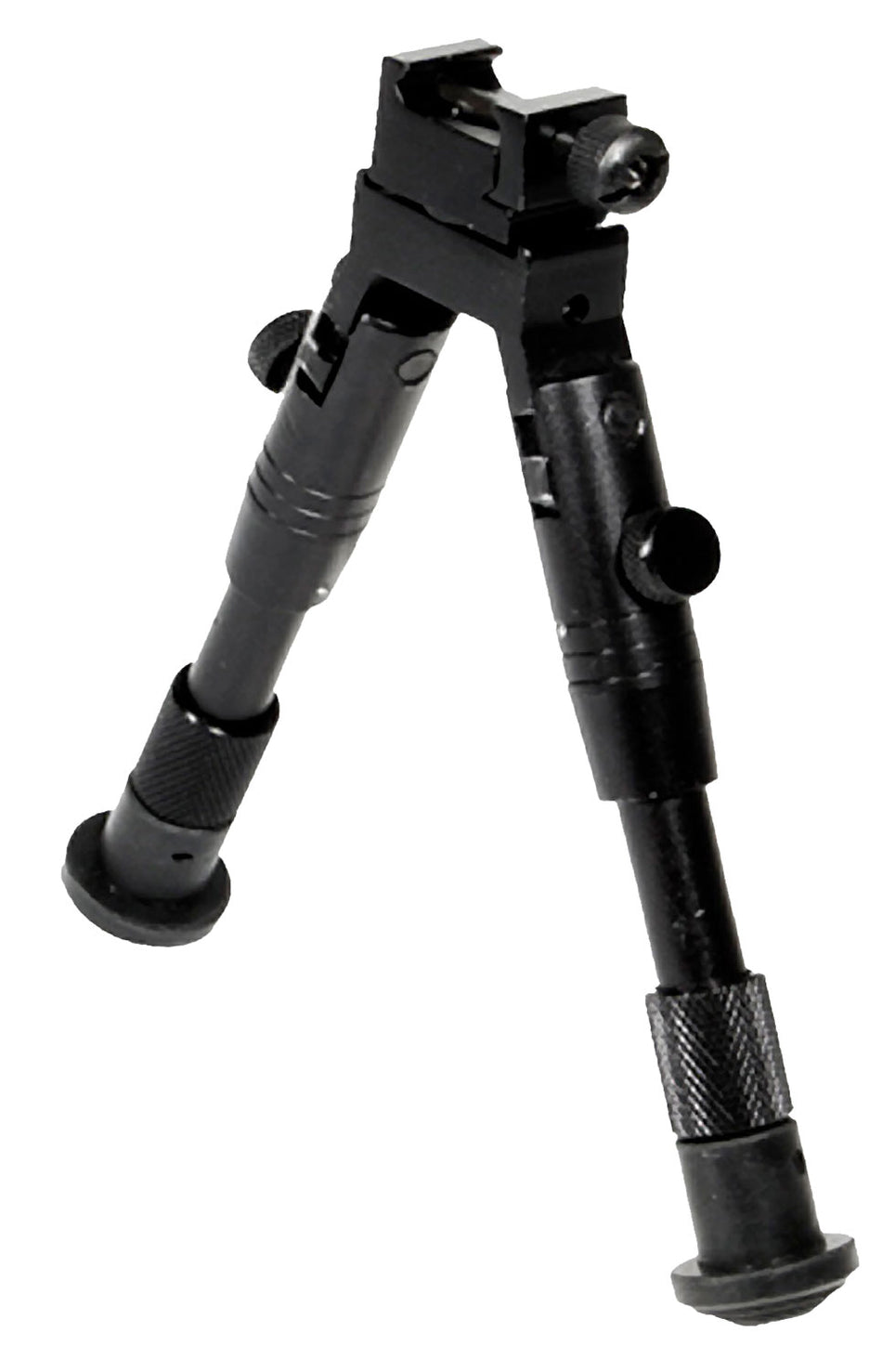 UTG TL-BP28S Aluminum SWAT Bipod Matte Black 6.2-6.7" Posi-Lock