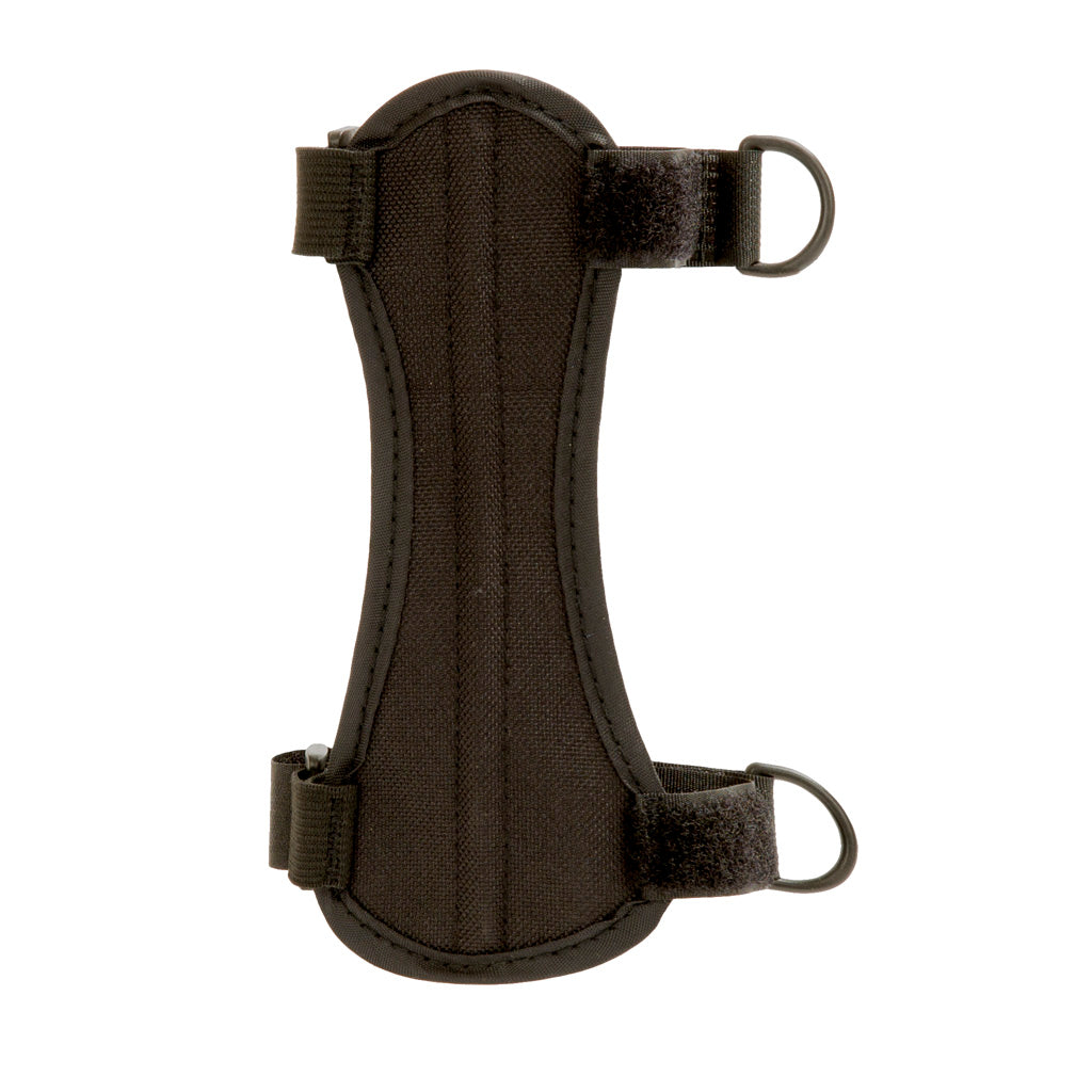 October Mountain Arm Guard with Quick Adjust Straps, Black
