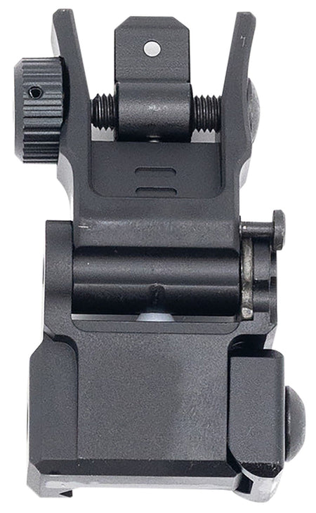 UTG MNT955 ACCU-SYNC Spring-Loaded Flip-Up AR Rear Sight Dual Aperture