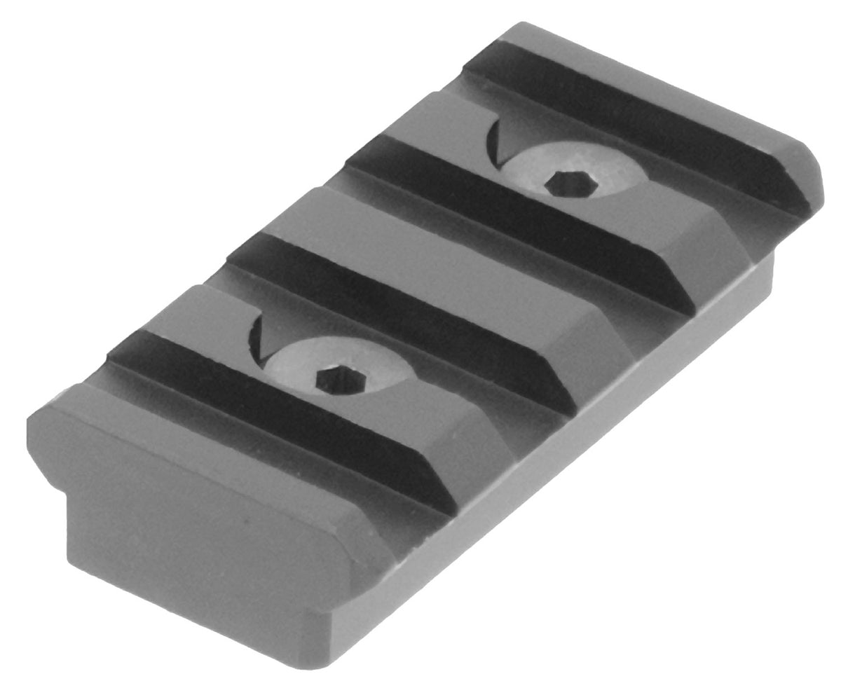UTG Pro 1.56" 4-Slot KeyMod Picatinny Rail Section Hardcoat Anodized