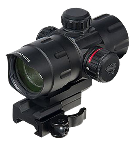 UTG SCPDS3840W ITA Black 1x38mm 4 MOA Red/Green CQB Dot Reticle
