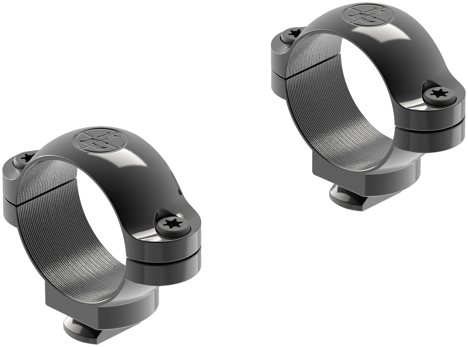 Leupold Dual Dovetail Black Gloss 1" Low Rings (49914)