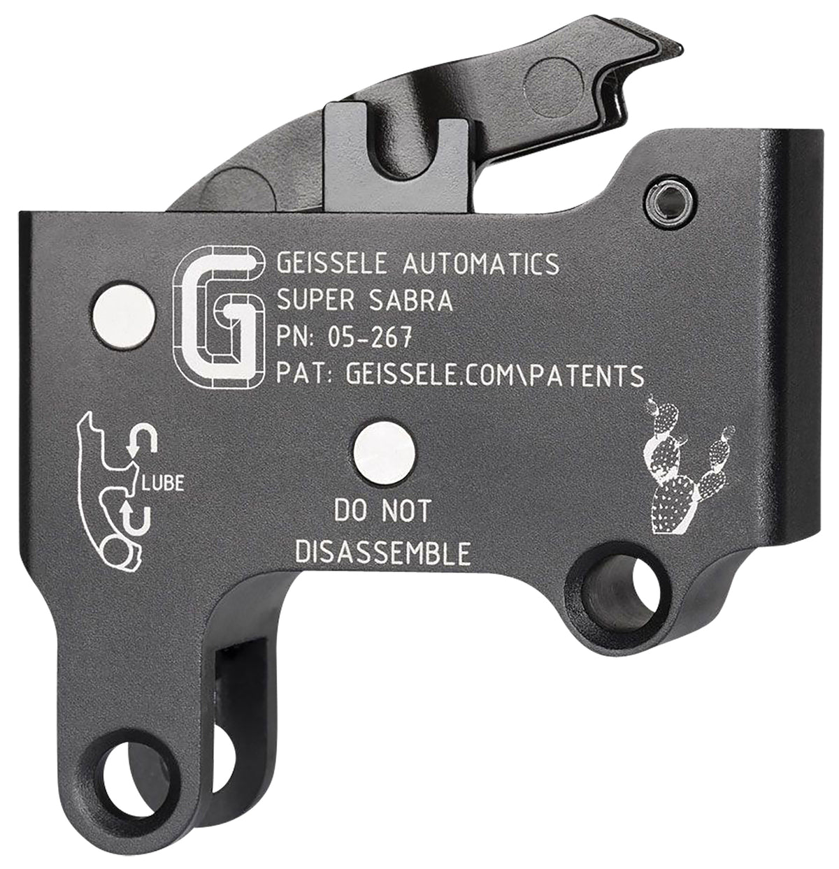 Geissele Automatics 05267 Super Sabra Trigger Pack Two-Stage 5.50-7.50 lb Draw Weight for Tavor X95