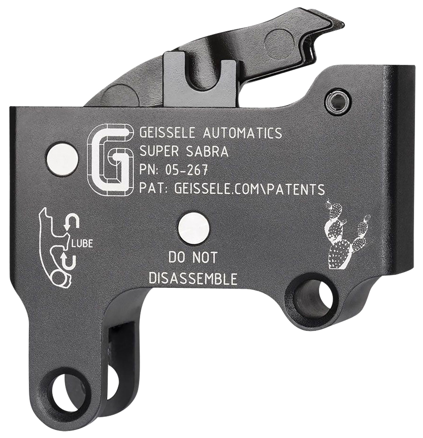 Geissele Automatics 05267 Super Sabra Trigger Pack Two-Stage 5.50-7.50 lb Draw Weight for Tavor X95