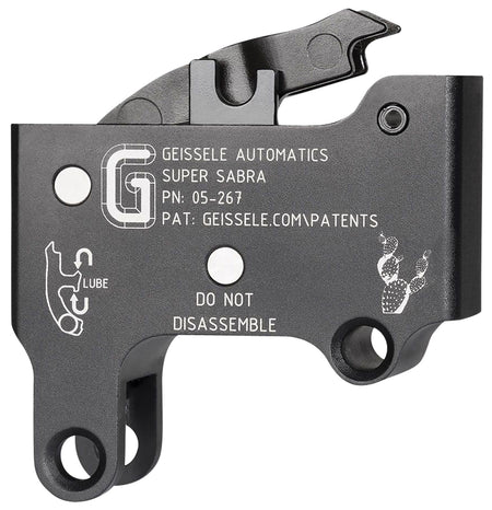 Geissele Automatics 05267 Super Sabra Trigger Pack Two-Stage 5.50-7.50 lb Draw Weight for Tavor X95