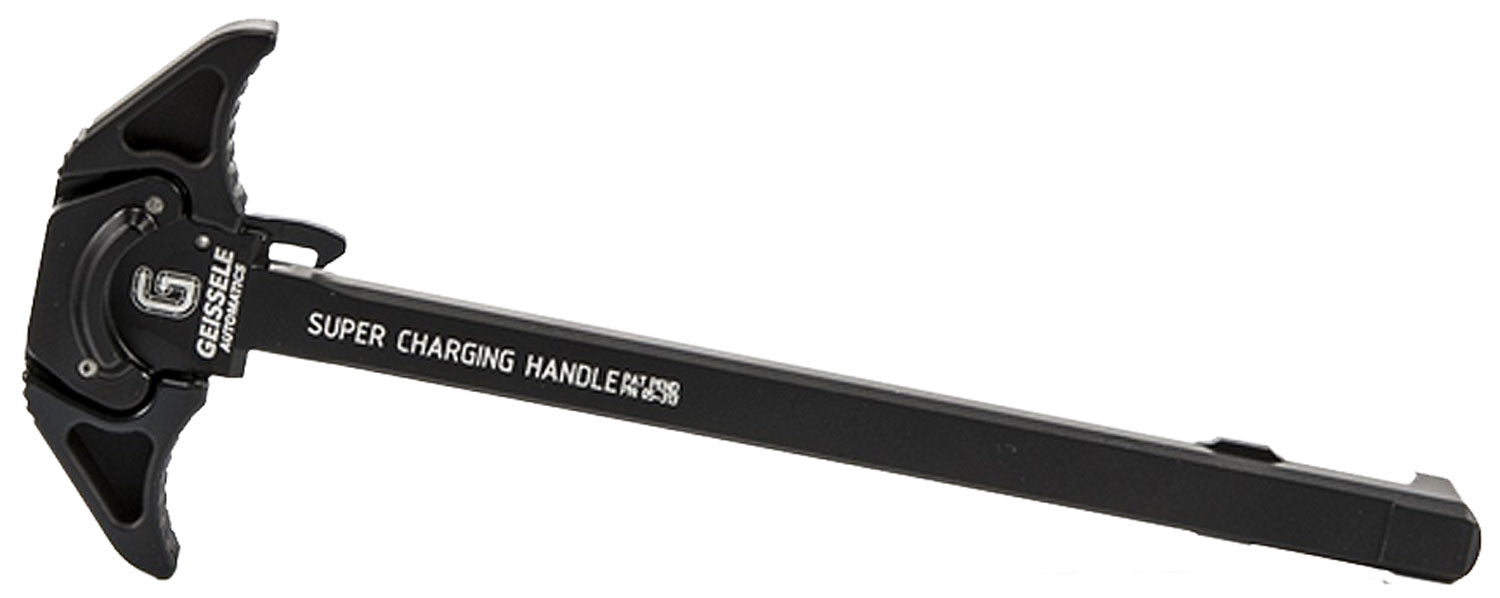 Geissele Automatics 05476B Super AR-10 Ambidextrous Charging Handle Black Hardcoat Anodized