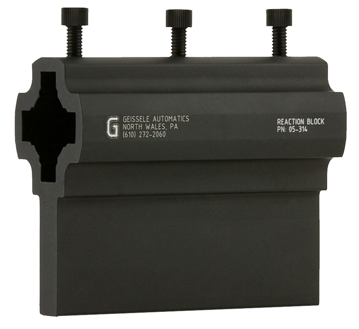 Geissele Automatics AR15 M4 Reaction Block Lower Receiver Vise Tool, Black