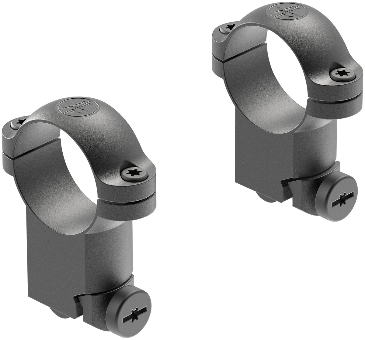 Leupold Ringmounts Matte Black Ruger M77 1" Super High Rings (49944)