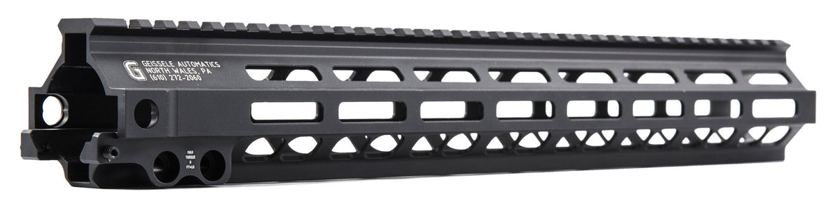 Geissele Automatics MK8 Super Modular Rail 15" M-LOK Black Aluminum AR Platform
