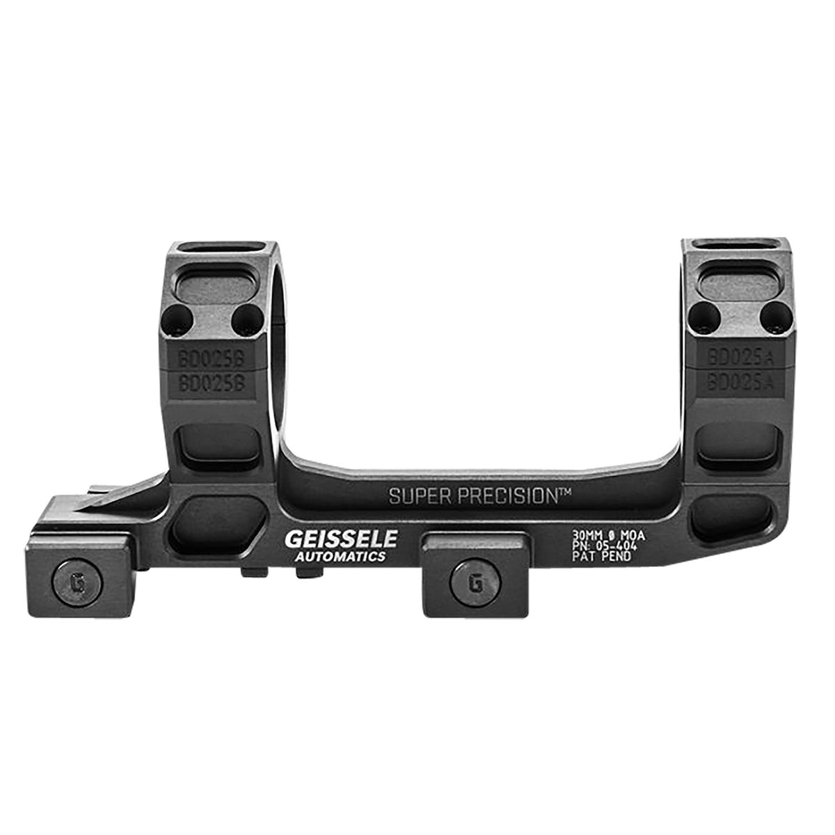 Geissele Automatics AR15/M4 Super Precision Scope Mount Ring Combo 05404B Black