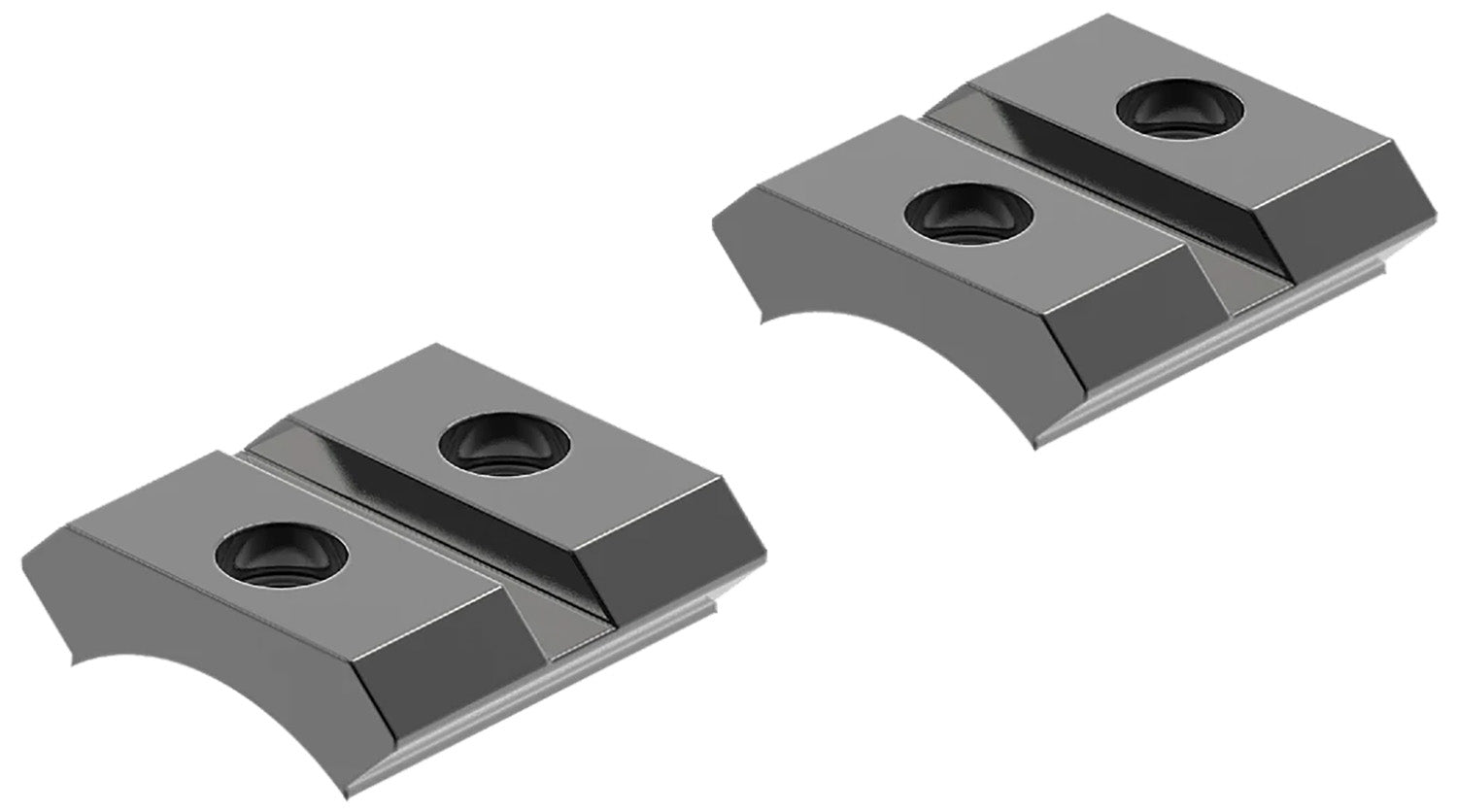 Leupold Cross-Slot Quick Release Weaver Base Set Black Gloss Remington 541