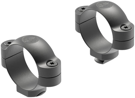 Leupold Standard Series Matte Black 30mm Medium Scope Ring Set