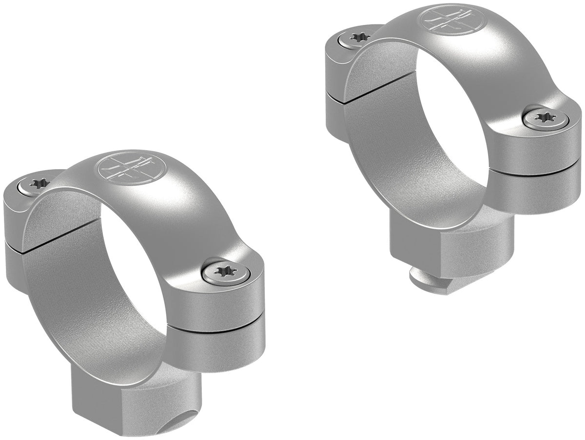 Leupold Standard Series Silver 30mm High Scope Ring Set