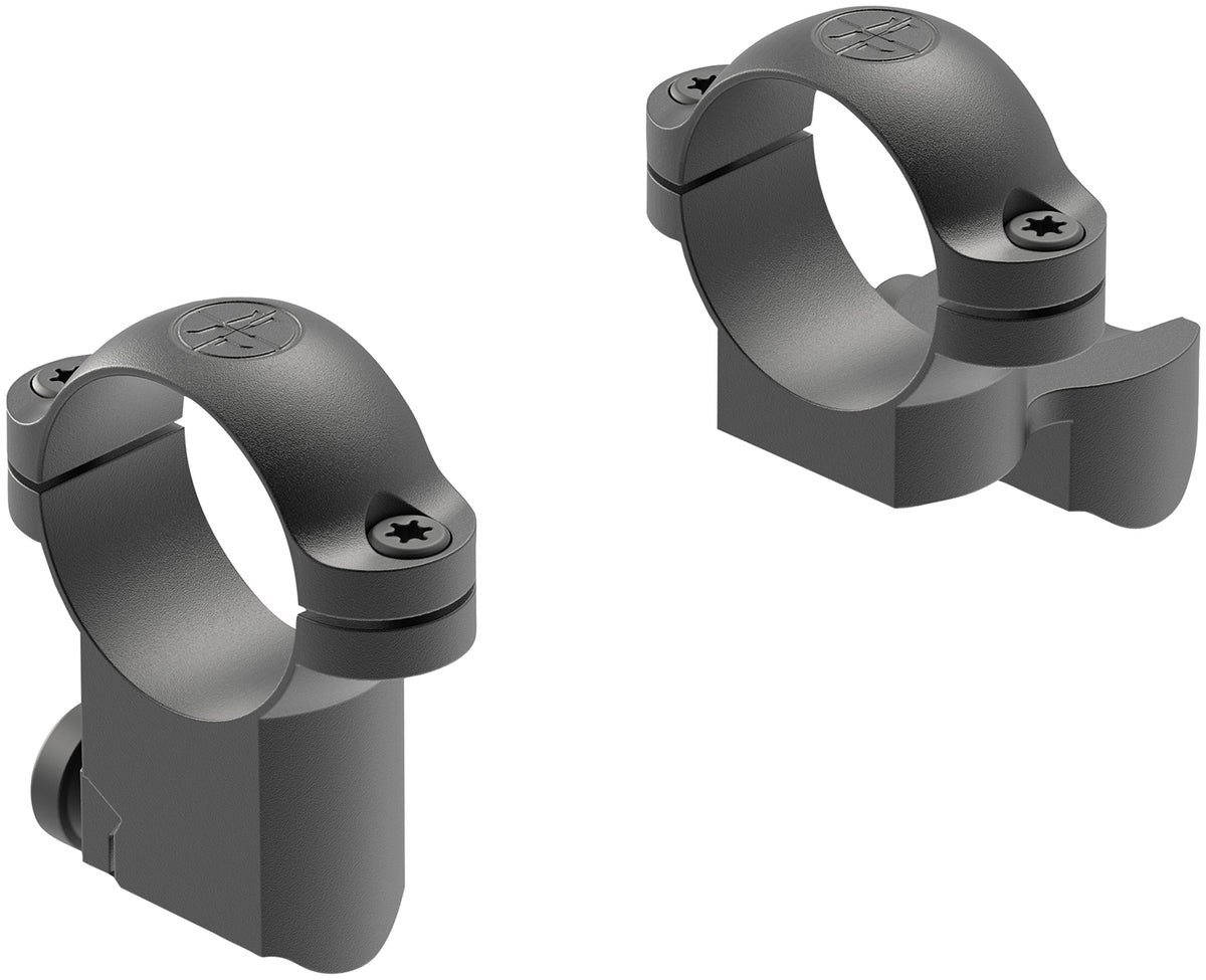 Leupold Steel Ringmounts for Ruger M77 1" Extended High Profile Matte Black