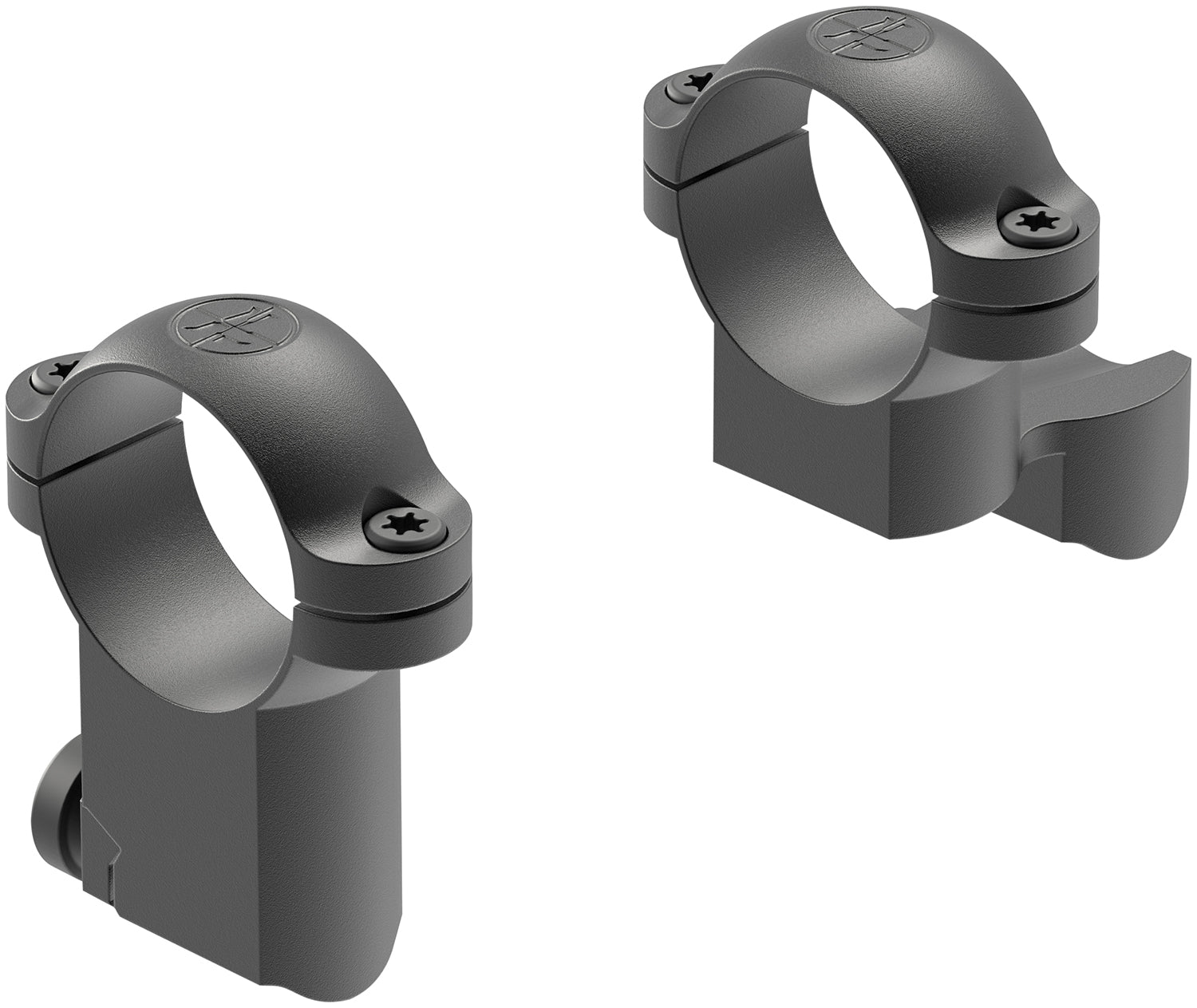 Leupold Steel Ringmounts for Ruger M77 1" Extended Super High Profile Matte Black