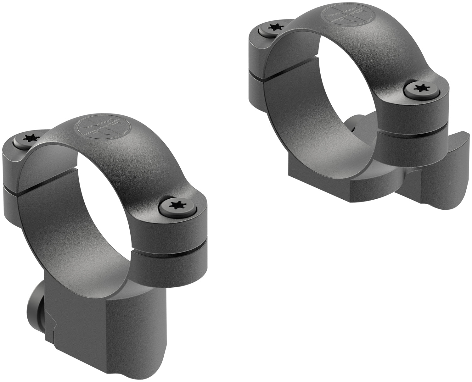 Leupold Steel Ringmounts for Ruger M77 30mm Extended High Profile Matte Black