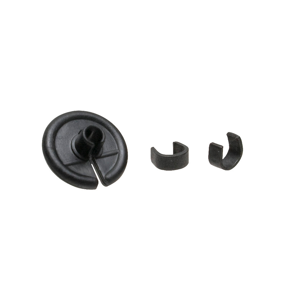 October Mountain Pin Point Kisser Button 9/16 in. Black 1-Pack