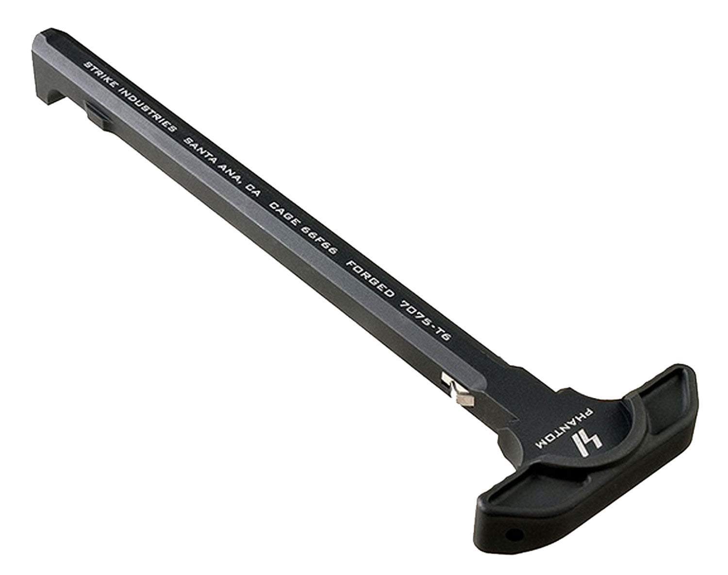 Strike ARSLCHBK Black Anodized Latchless AR-15 Charging Handle