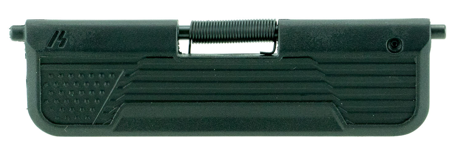 Strike ARUDCEFLAG AR-15 M16 Adjustable Dust Cover with Flag Engraving Black