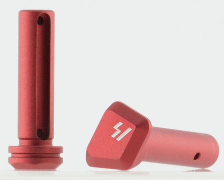 Strike Industries ARULEPTPRE AR-15 Takedown/Pivot Pins Red Anodized Billet Aluminum