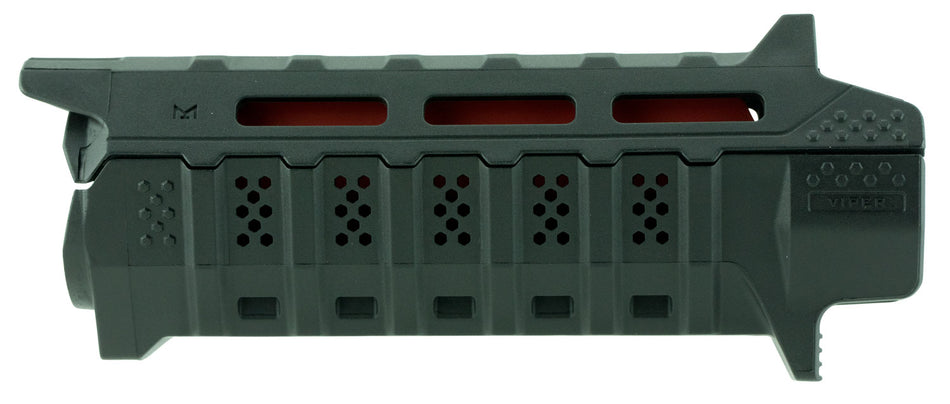 Strike Industries Viper Carbine Handguard Black Red Inserts Polymer AR-Platform M-LOK