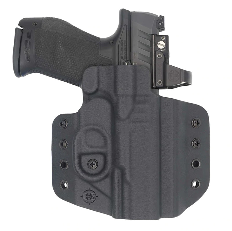 C&G OWB Covert Kydex Holster Walther PDP 4" LH Black