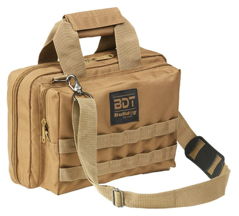 2 Pistol Deluxe Range Bag with MOLLE Webbing
