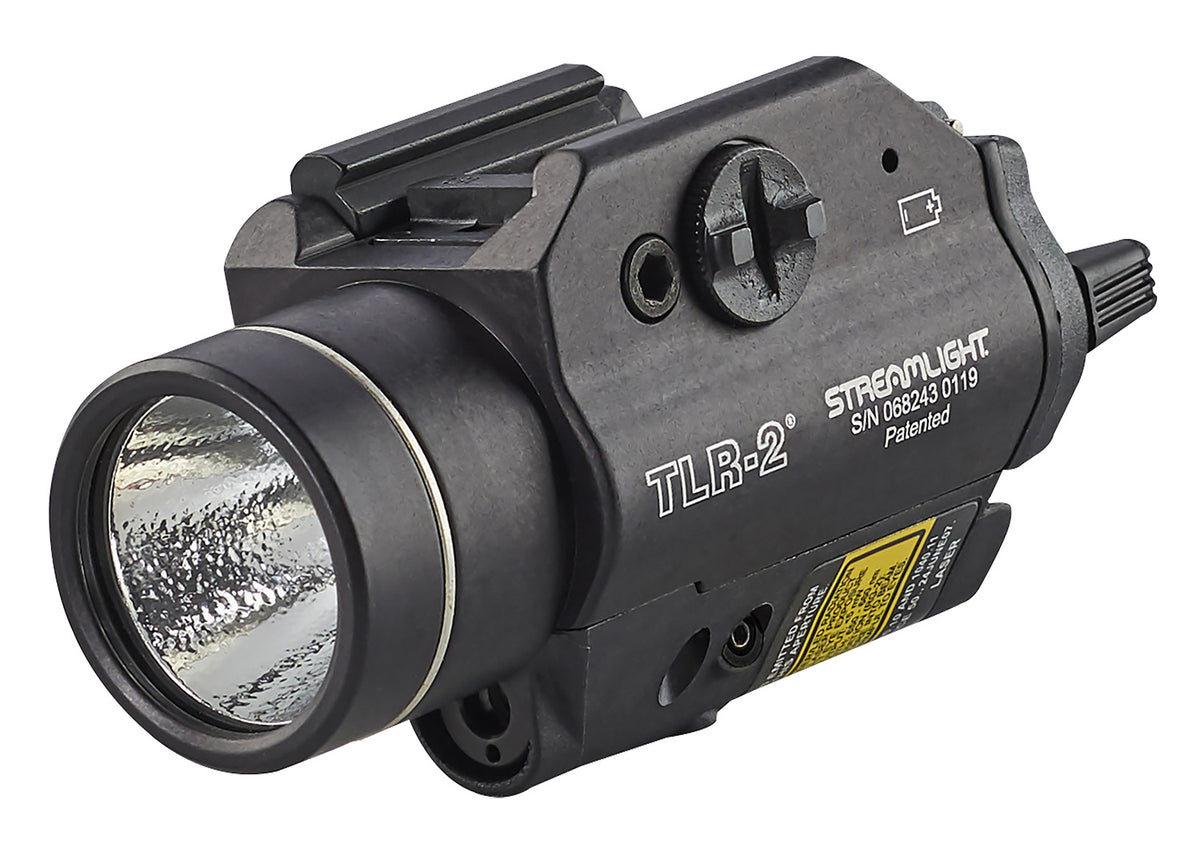 Streamlight 69120 TLR-2 Weapon Light Black Anodized 300 Lumen White C4 LED with Red Aiming Laser