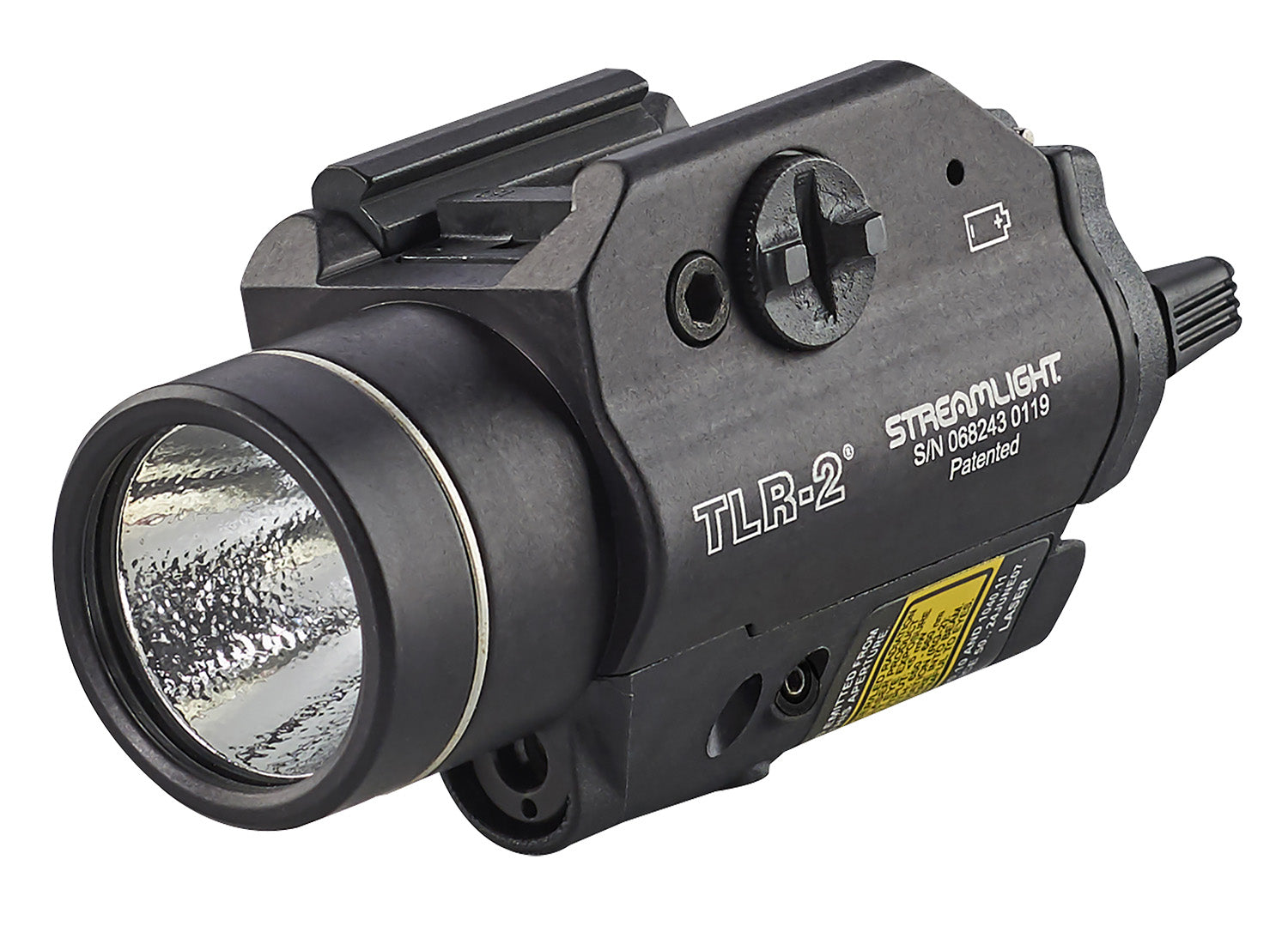 Streamlight 69120 TLR-2 Weapon Light Black Anodized 300 Lumen White C4 LED with Red Aiming Laser