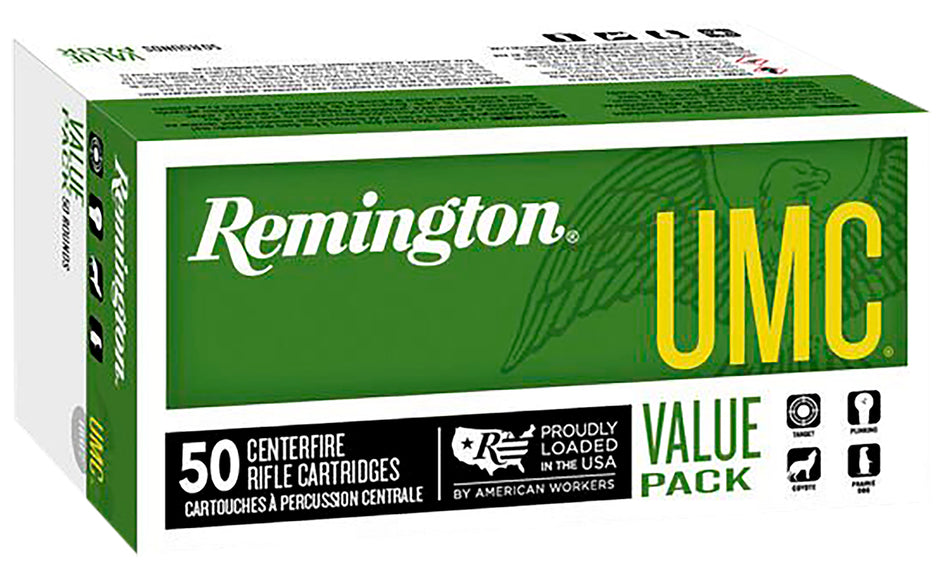 Remington UMC Value Pack Jacketed Hollow Point 50 Grain .223 Remington 3425 fps 047700470405