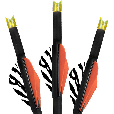 Lumenok Carbon Crossbow Bolts 22 in. HD Orange Moon Nock 3 pk.
