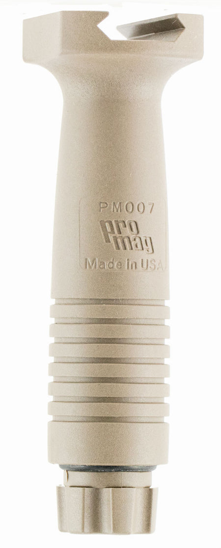 ProMag PM007FDE AR-15 M16 Swiss Pattern Vertical Foregrip FDE Polymer