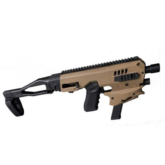 CAA Glock MCK Advanced Conversion Kit Tan FDE Gen2 Long Stabilizer