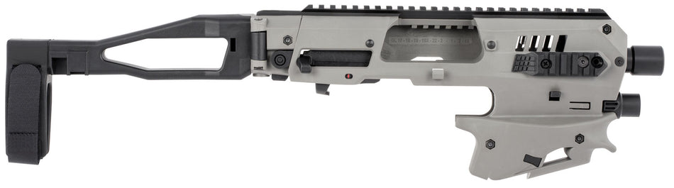 CAA Glock MCK Conversion Kit Tungsten Gray Advanced Long Stabilizer