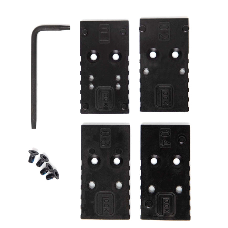 Glock MOS Adapter Set 01 for nDLC G17/G19/G34/G45 Gen5 MOS