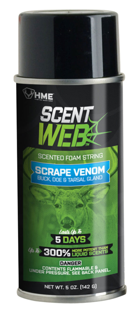 HME SWSCRPVEN 5 oz Aerosol Scrape Venom Buck Doe Tarsal Gland Hunting Cover Scent
