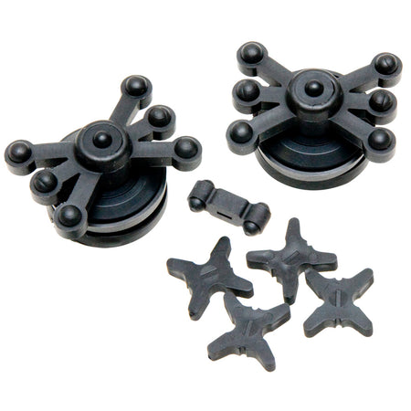 BowJax Split Limb Crossbow Dampener and String Silencer Kit Black
