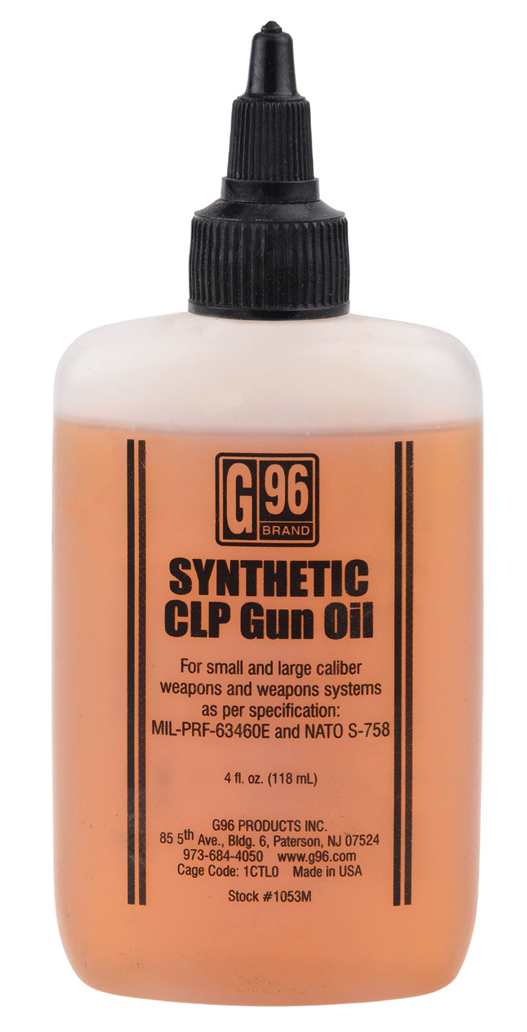 G96 1053 Synthetic Gun Oil 4 oz - Protects and Lubricates Firearms