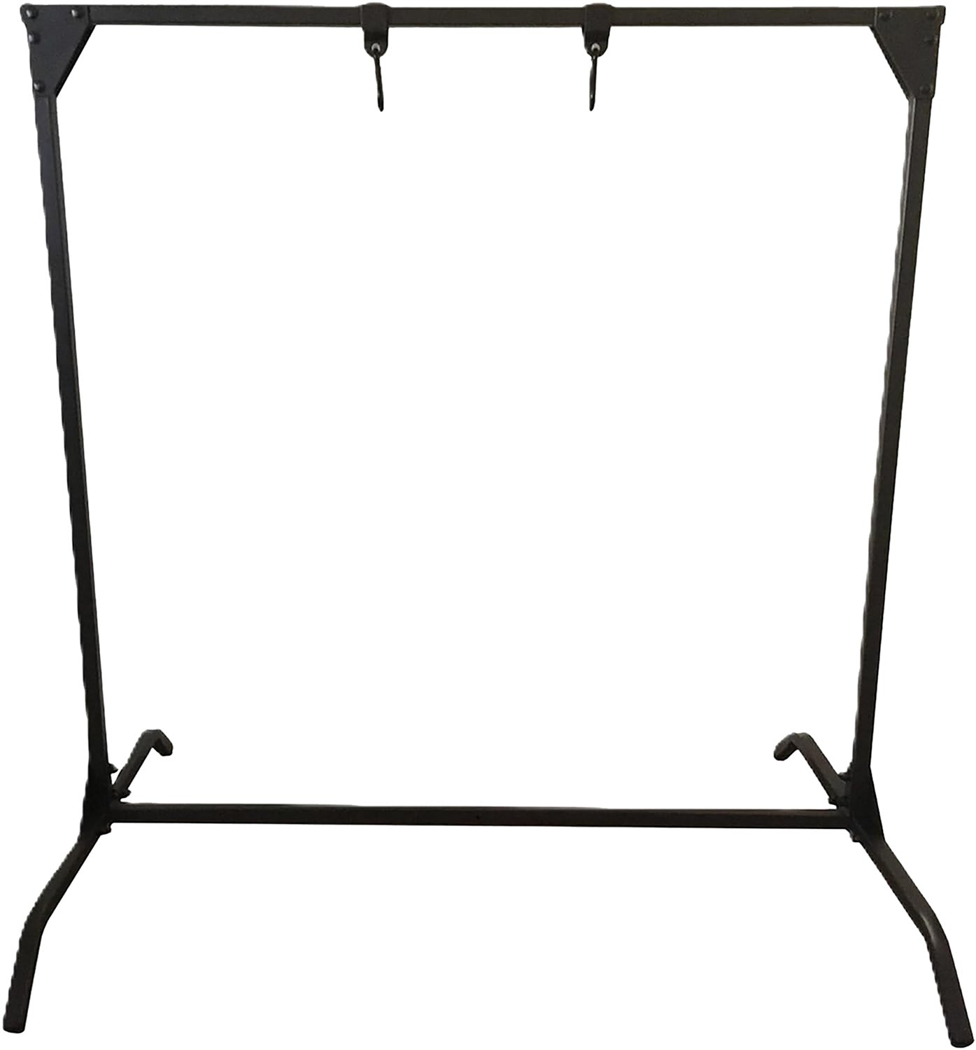 HME BTS 30" x 30" Heavy Duty Steel Hanging Archery Bag Target Stand with Carabiner Clips