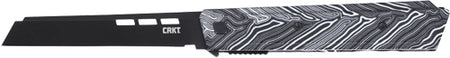 CRKT ZEPHYR 3.22" PLAIN EDGE WHITE/BLACK G10 LINER LOCK