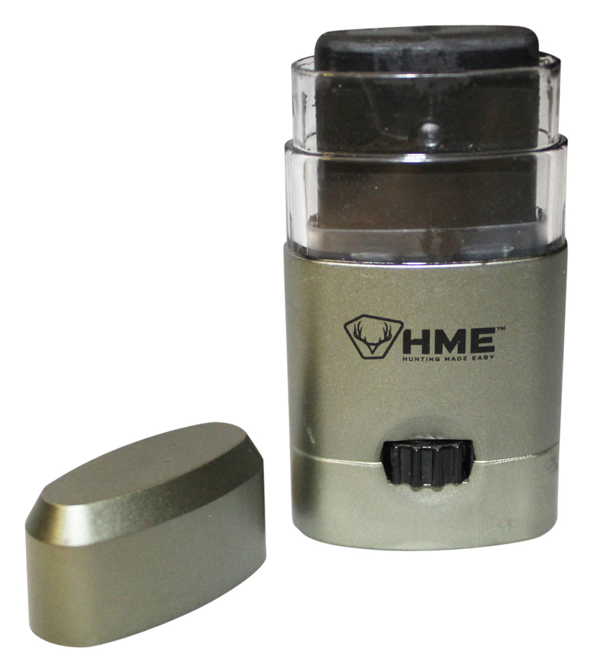 HME CMOFPDSBL Non-Glare Black Camo Face Paint Stick