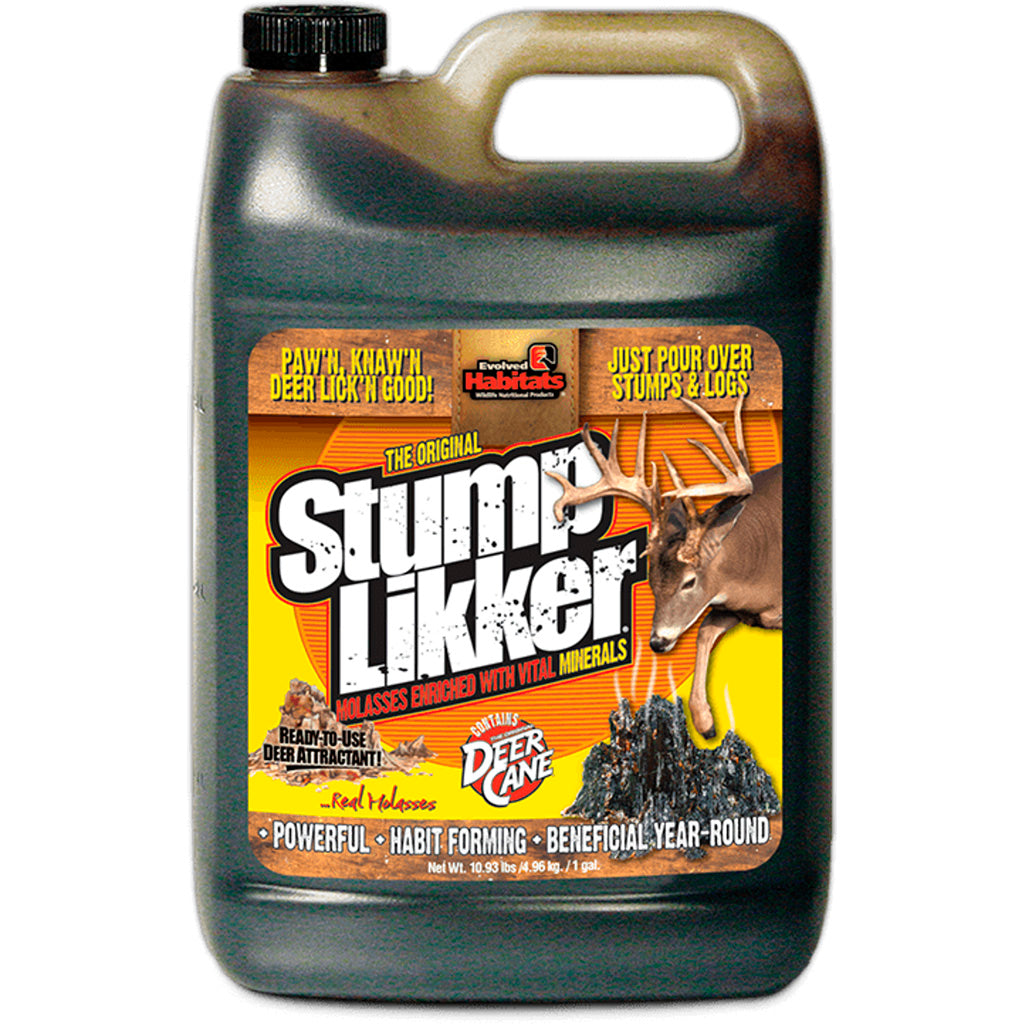 Evolved Stump Likker Molasses-Based Liquid Deer Attractant 1 Gallon